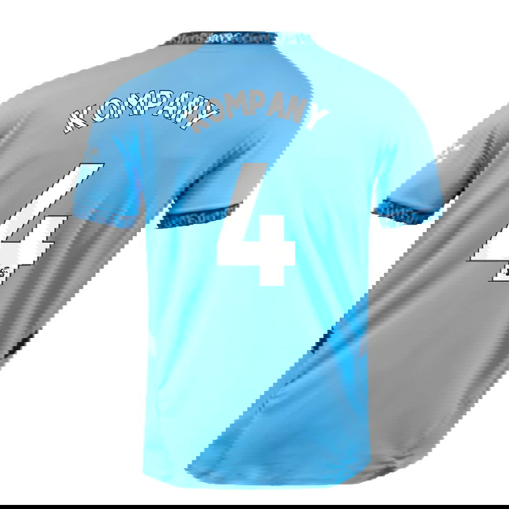 2024-2025 Man City Home Authentic Shirt (Kompany 4)