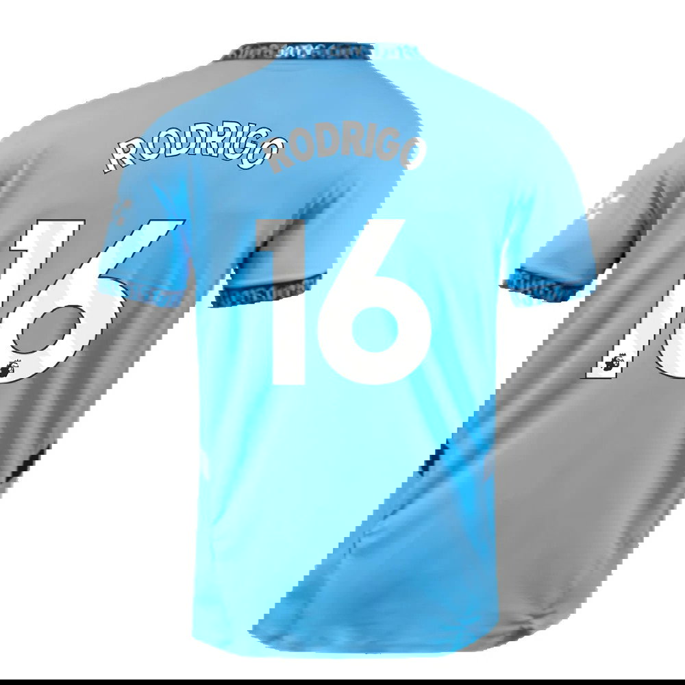 2024-2025 Man City Home Authentic Shirt (Rodrigo 16)