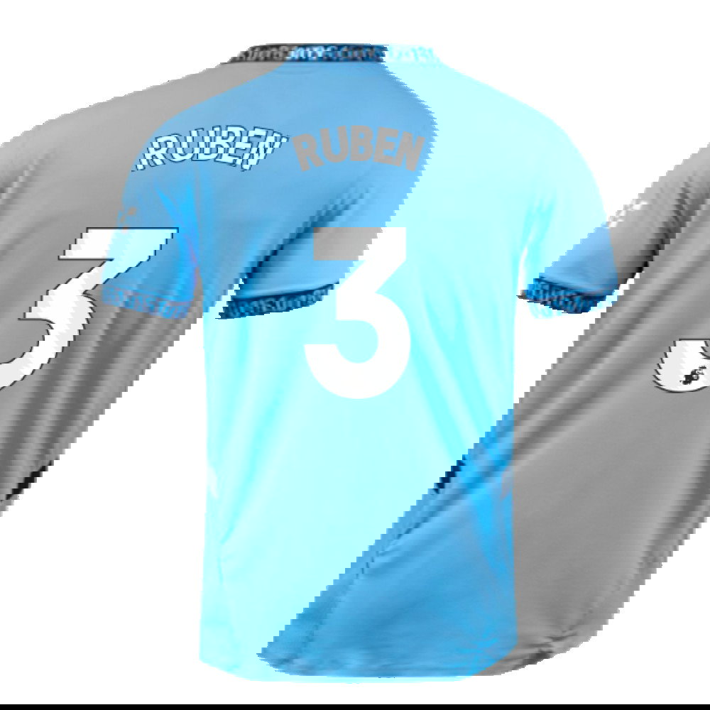 2024-2025 Man City Home Authentic Shirt (Ruben 3)