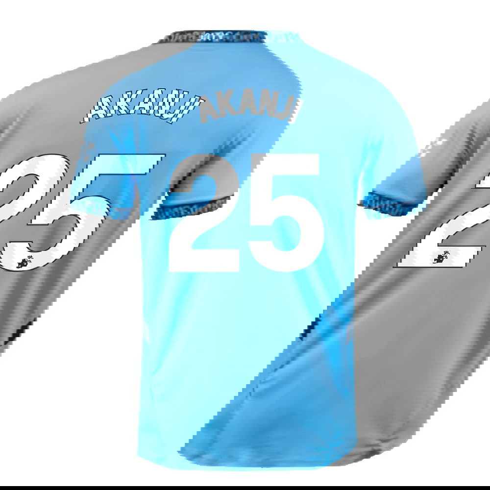 2024-2025 Man City Home Authentic Shirt with packaging (Akanji 25)