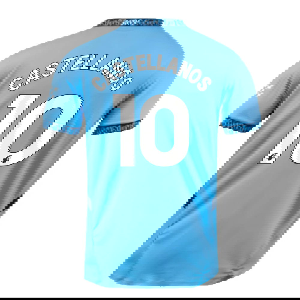 2024-2025 Man City Home Authentic Shirt with packaging (Castellanos 10)