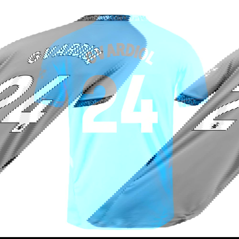 2024-2025 Man City Home Authentic Shirt with packaging (Gvardiol 24)