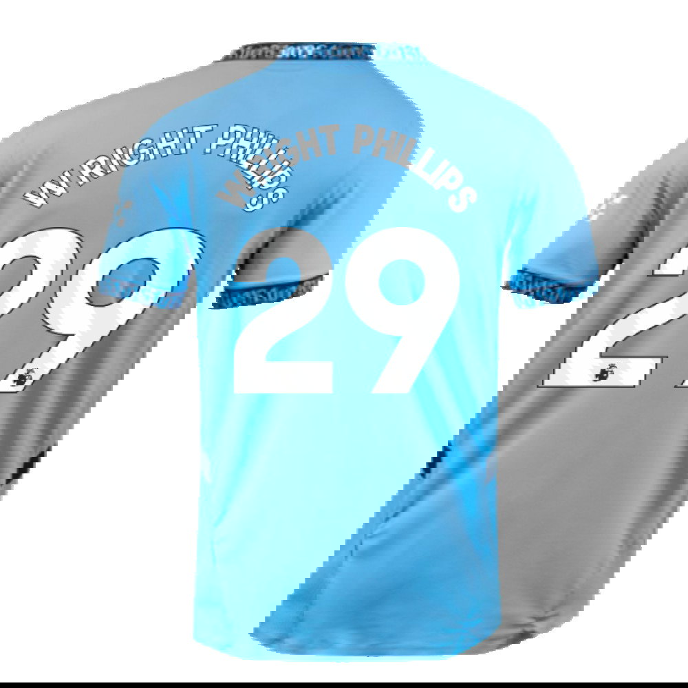 2024-2025 Man City Home Authentic Shirt with packaging (Wright Phillips 29)