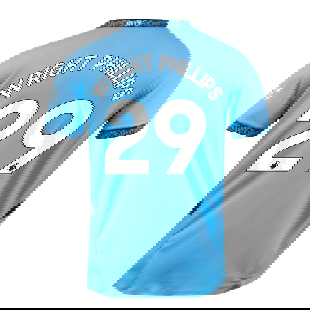 2024-2025 Man City Home Authentic Shirt (Wright Phillips 29)