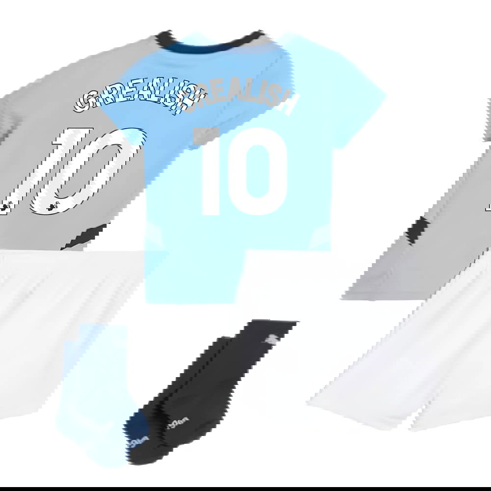 2024-2025 Man City Home Baby Kit (Grealish 10)