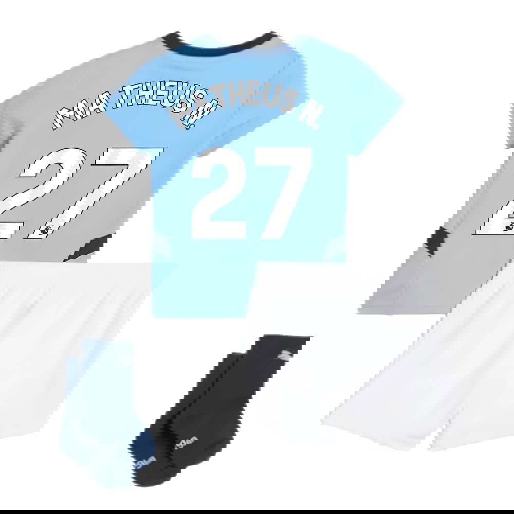2024-2025 Man City Home Baby Kit (Matheus N. 27)