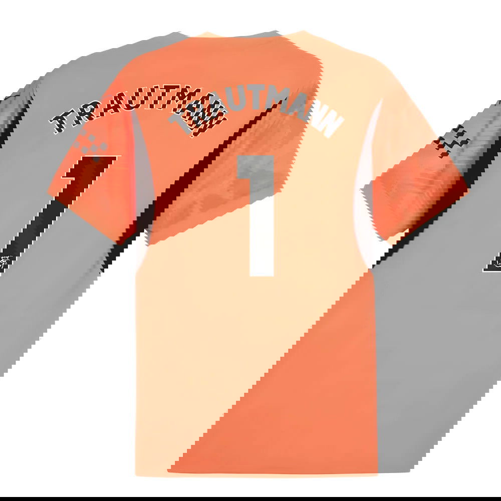 2024-2025 Man City Home Goalkeeper Shirt (Neon Sun) (Trautmann 1)