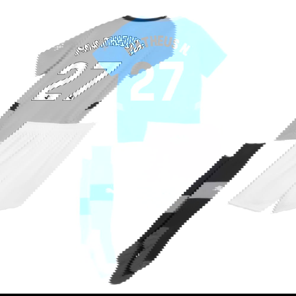 2024-2025 Man City Home Mini Kit (Matheus N. 27)