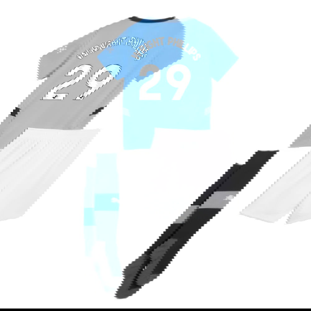 2024-2025 Man City Home Mini Kit (Wright Phillips 29)