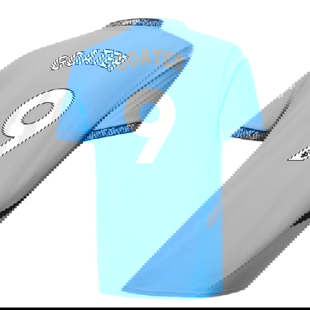 2024-2025 Man City Home Shirt (Goater 9)