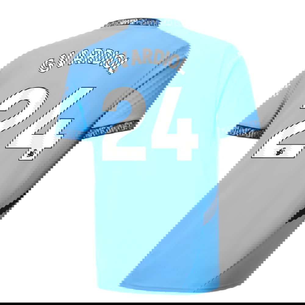 2024-2025 Man City Home Shirt (Gvardiol 24)