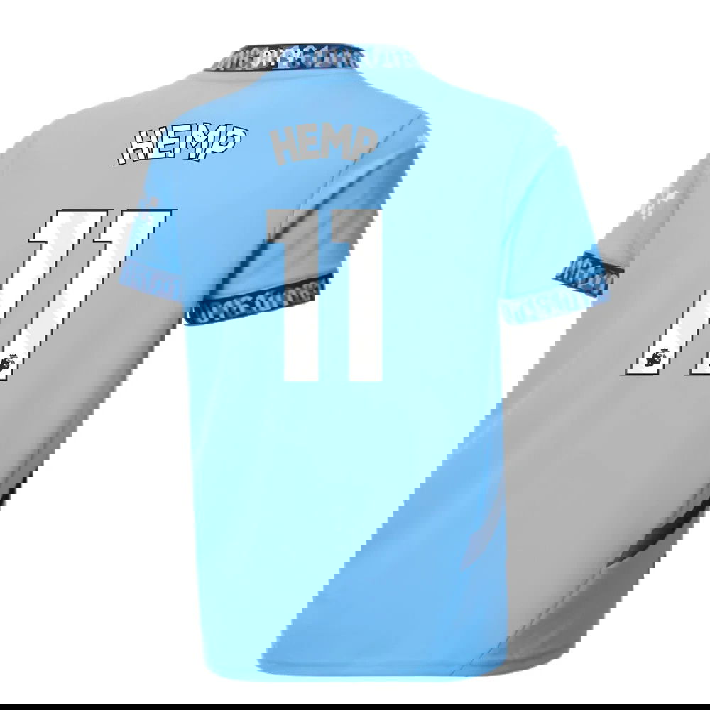 2024-2025 Man City Home Shirt (Kids) (Hemp 11)