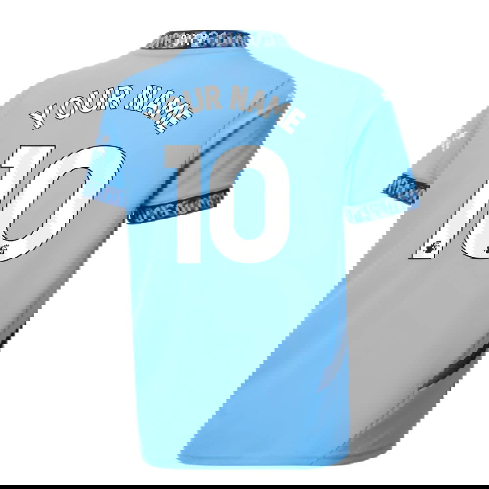 2024-2025 Man City Home Shirt (Kids) (Your Name)