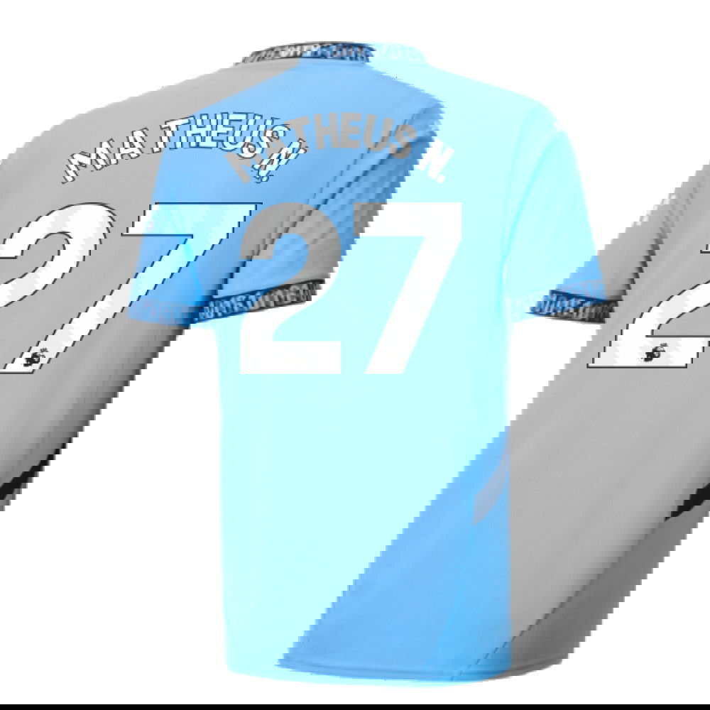 2024-2025 Man City Home Shirt (Matheus N. 27)