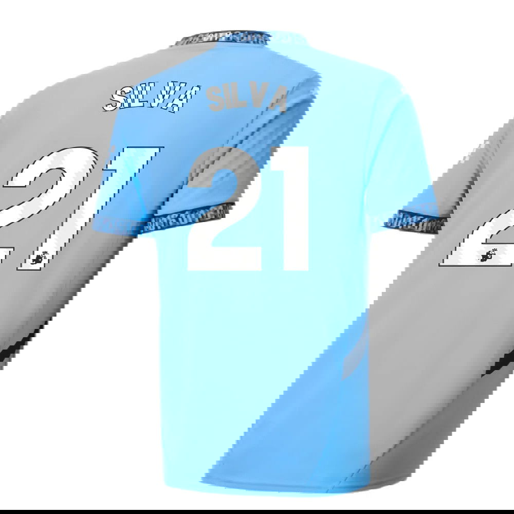 2024-2025 Man City Home Shirt (Silva 21)