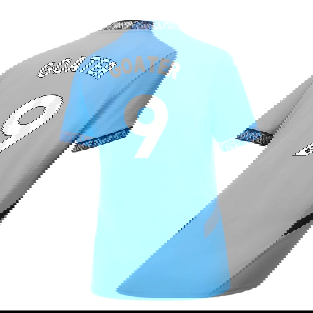 2024-2025 Man City Home Shirt (Womens) (Goater 9)