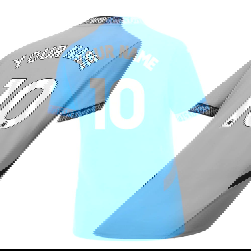 2024-2025 Man City Home Shirt (Womens) (Your Name)