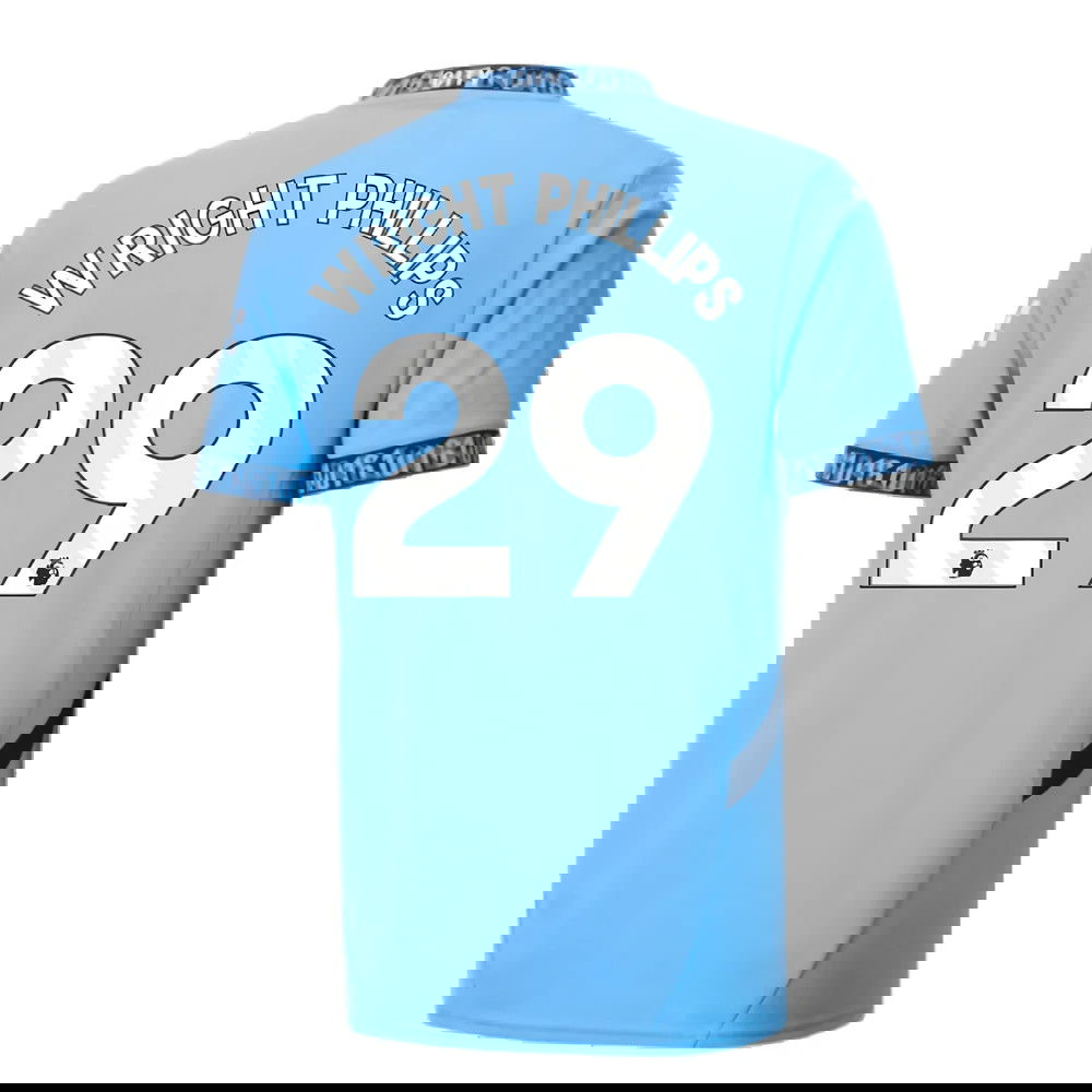 2024-2025 Man City Home Shirt (Wright Phillips 29)