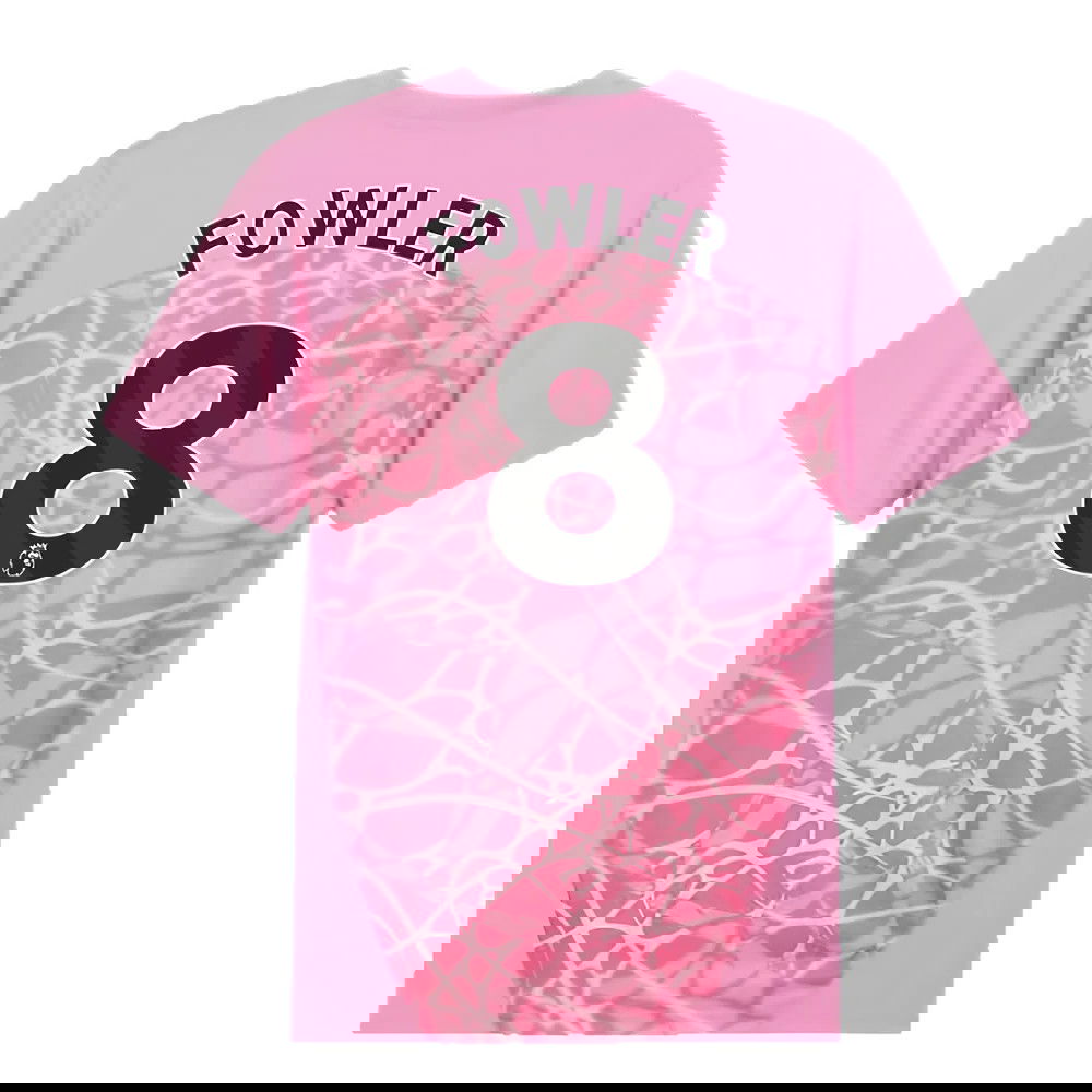 2024-2025 Man City Pre-Match Shirt (Pink) (Fowler 8)