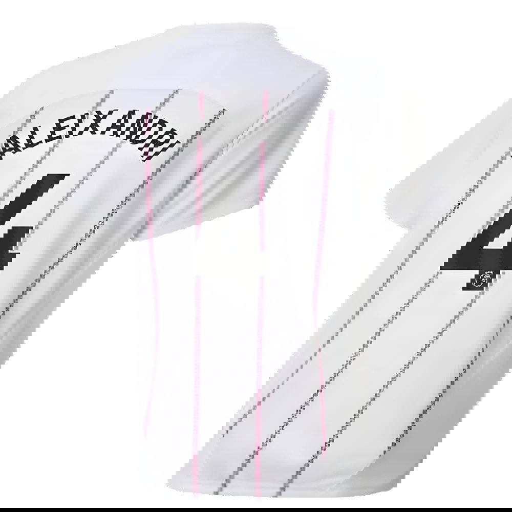 2024-2025 Man City Prematch SS Jersey (White) - Kids (Aleixandri 4)