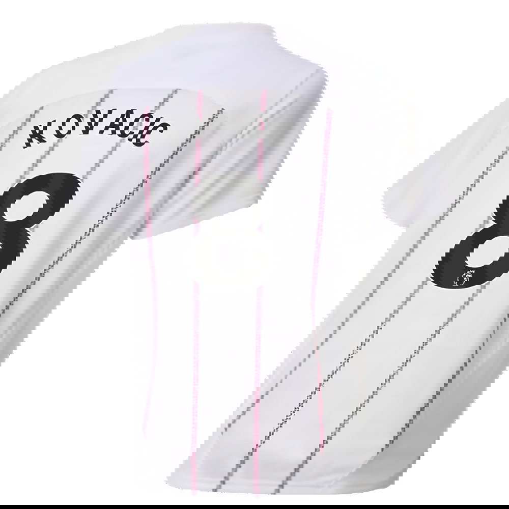 2024-2025 Man City Prematch SS Jersey (White) - Kids (Kovacic 8)