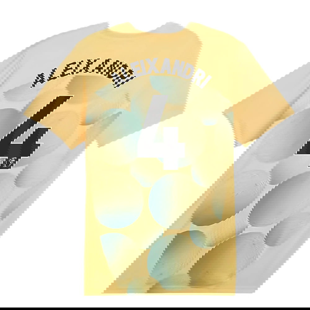 2024-2025 Man City Prematch SS Shirt (Flaxen) (Aleixandri 4)