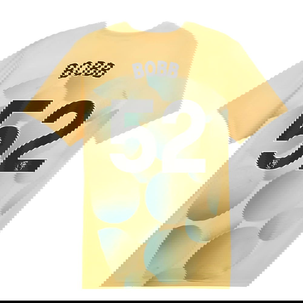 2024-2025 Man City Prematch SS Shirt (Flaxen) - Kids (Bobb 52)