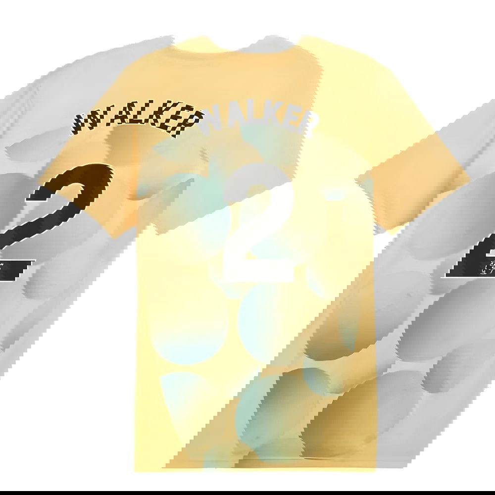 2024-2025 Man City Prematch SS Shirt (Flaxen) - Kids (Walker 2)