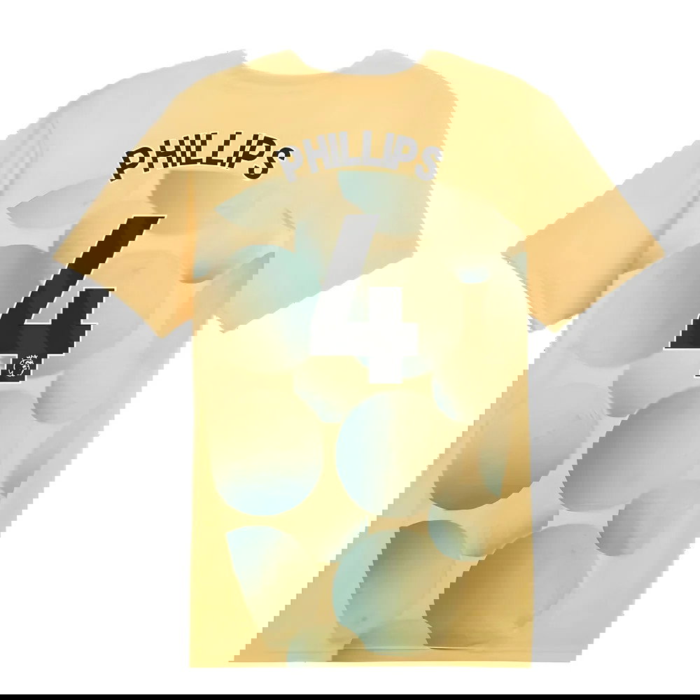 2024-2025 Man City Prematch SS Shirt (Flaxen) (Phillips 4)