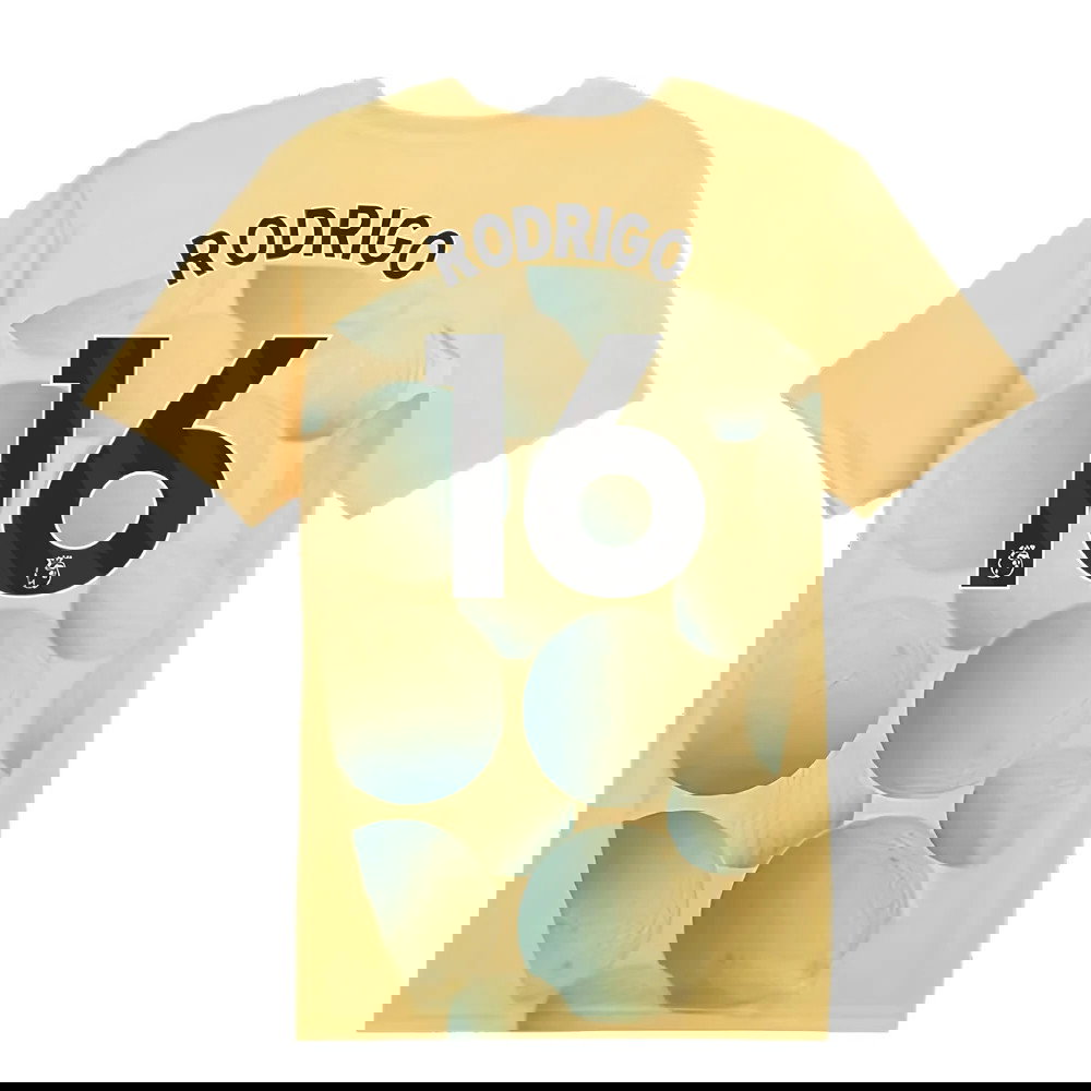 2024-2025 Man City Prematch SS Shirt (Flaxen) (Rodrigo 16)