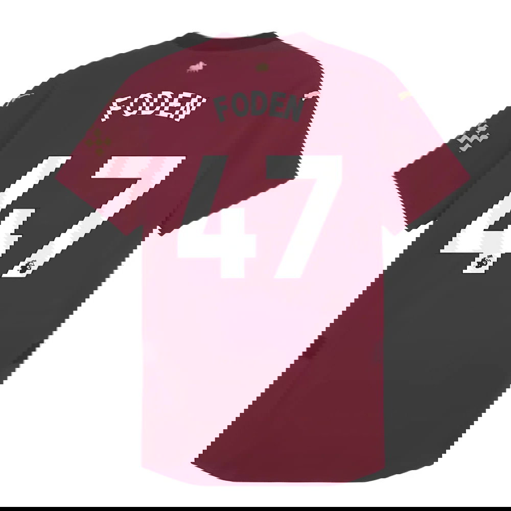 2024-2025 Man City Third Authentic Shirt (Foden 47)