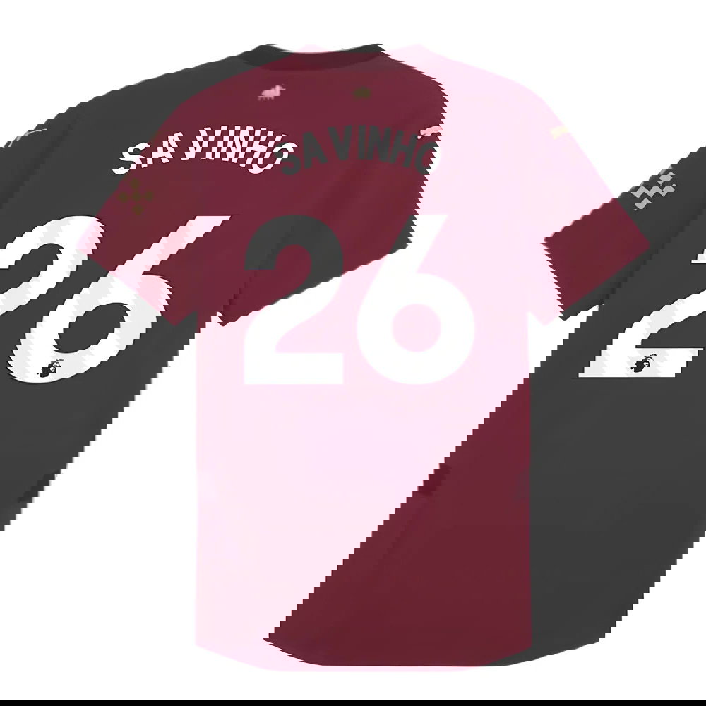 2024-2025 Man City Third Authentic Shirt (Savinho 26)