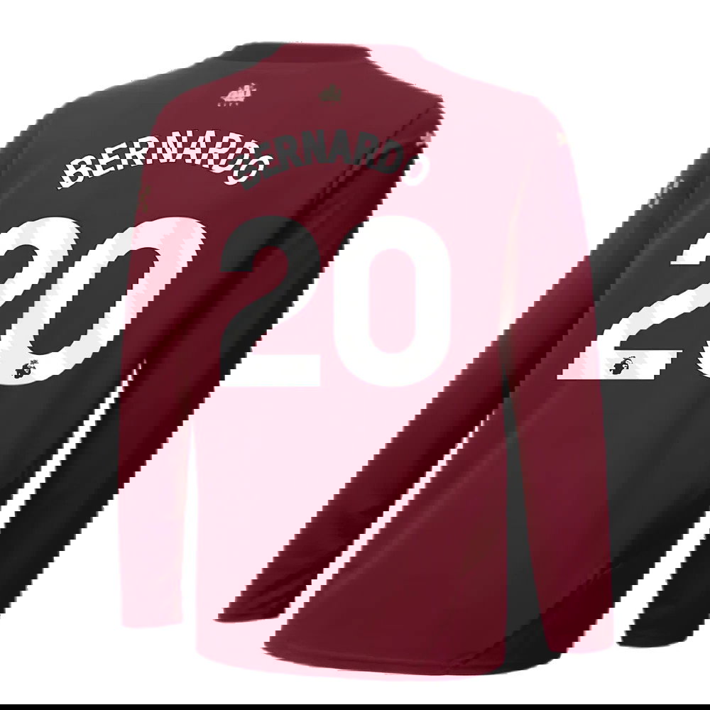 2024-2025 Man City Third Long Sleeve Shirt (Kids) (Bernardo 20)