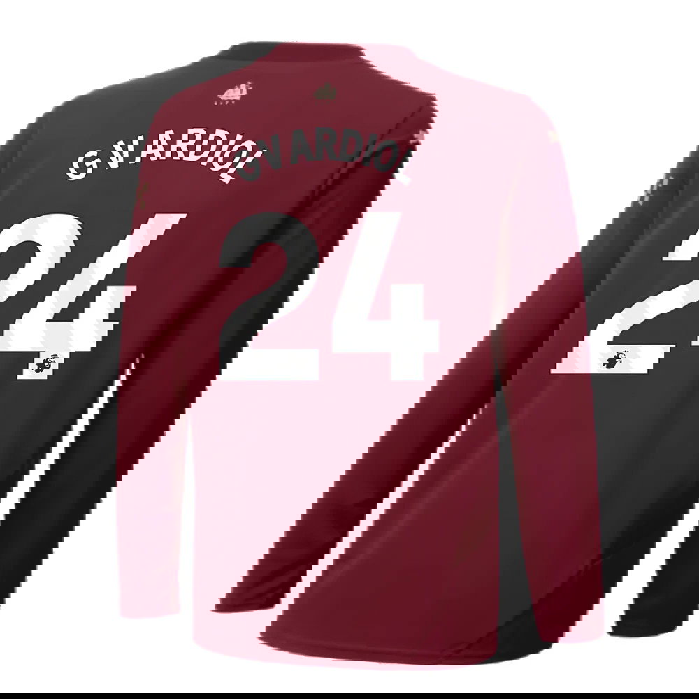 2024-2025 Man City Third Long Sleeve Shirt (Kids) (Gvardiol 24)