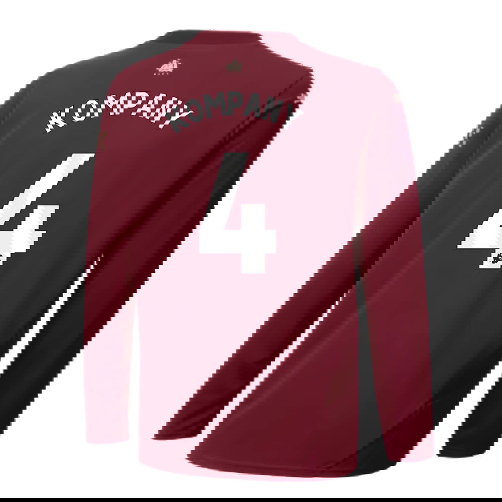 2024-2025 Man City Third Long Sleeve Shirt (Kids) (Kompany 4)