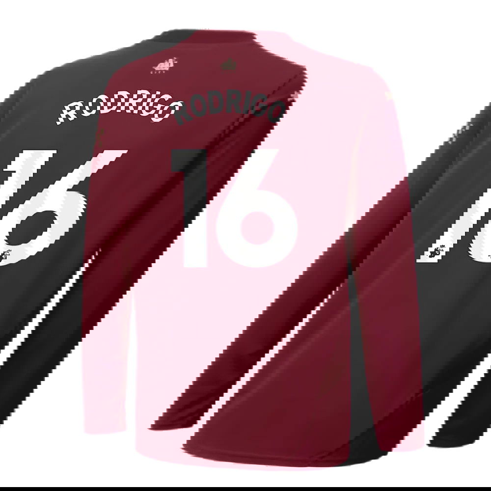 2024-2025 Man City Third Long Sleeve Shirt (Kids) (Rodrigo 16)