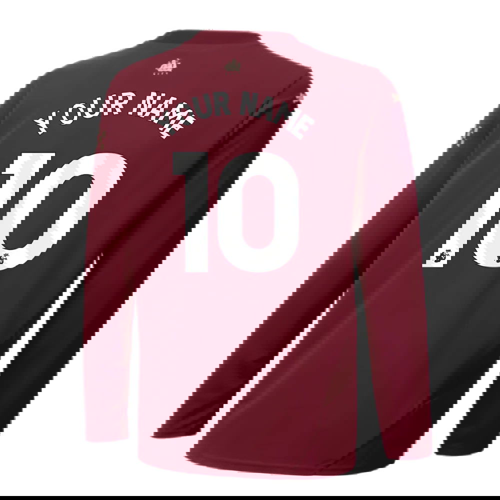 2024-2025 Man City Third Long Sleeve Shirt (Kids) (Your Name)