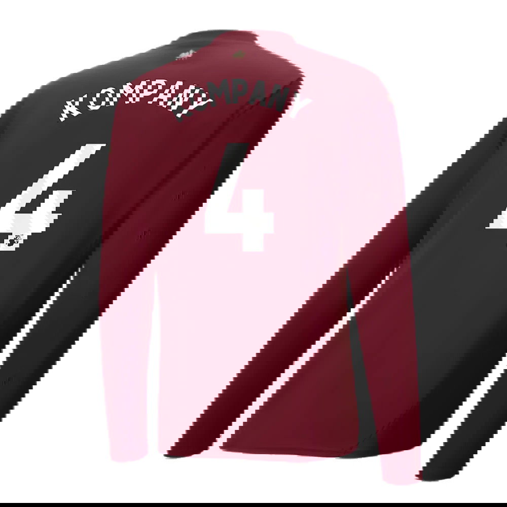 2024-2025 Man City Third Long Sleeve Shirt (Kompany 4)