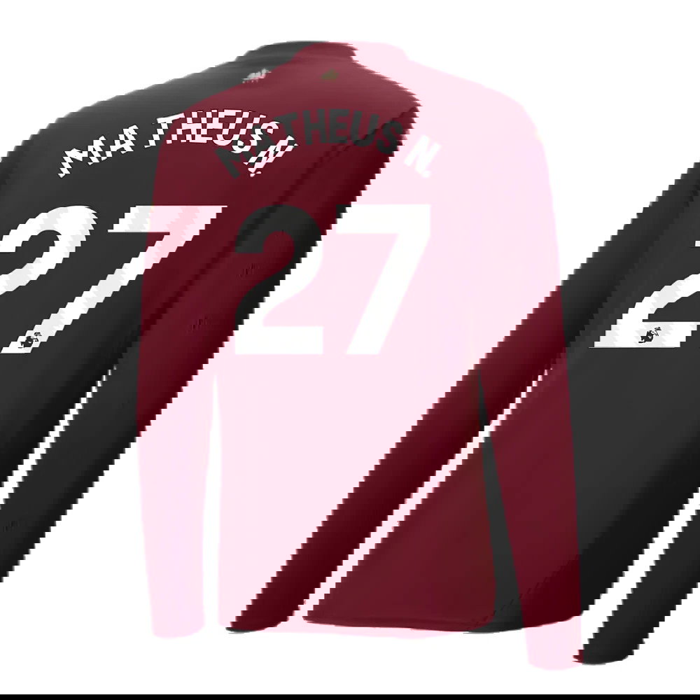 2024-2025 Man City Third Long Sleeve Shirt (Matheus N. 27)