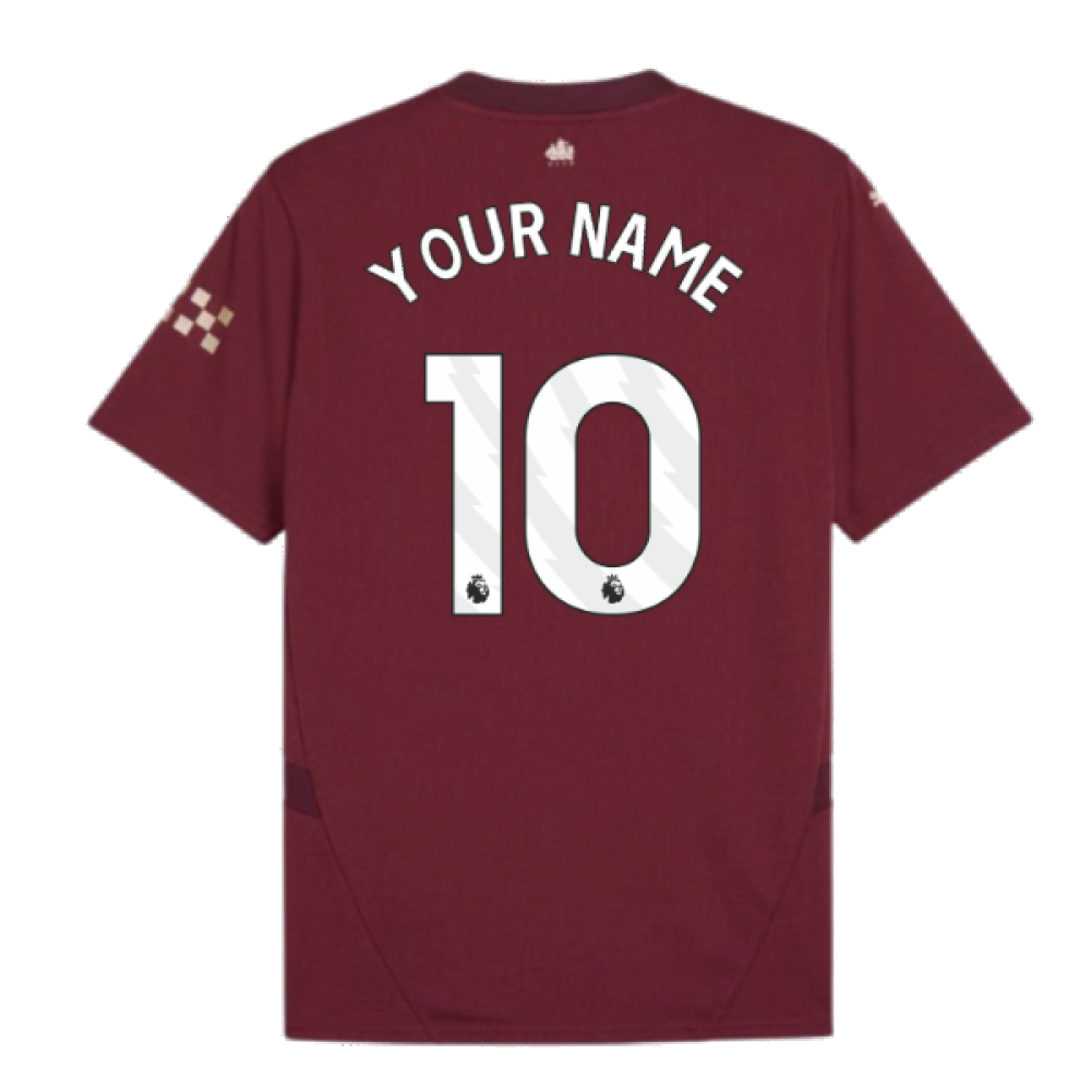 2024-2025 Man City Third Shirt (Your Name)