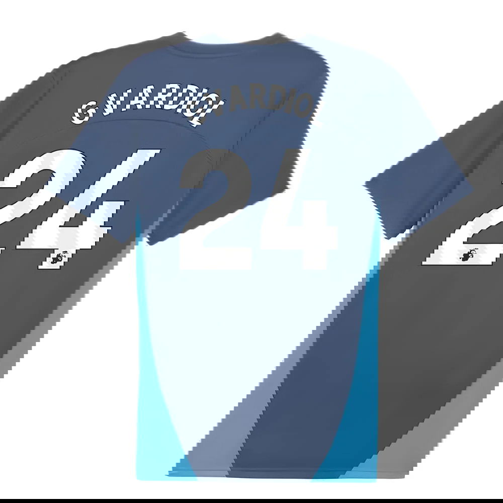 2024-2025 Man City Training Shirt (Inky Blue) (Gvardiol 24)