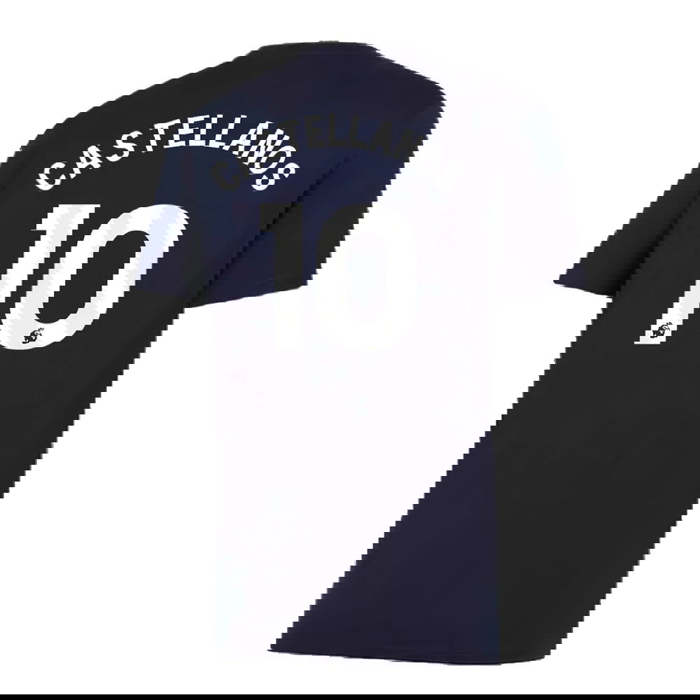 2024-2025 Man City Training Shirt (Inky Blue) - Kids (Castellanos 10)