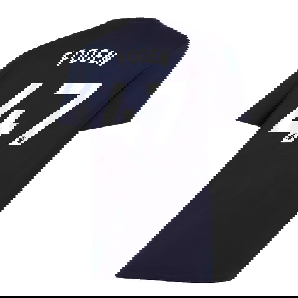 2024-2025 Man City Training Shirt (Inky Blue) - Kids (Foden 47)