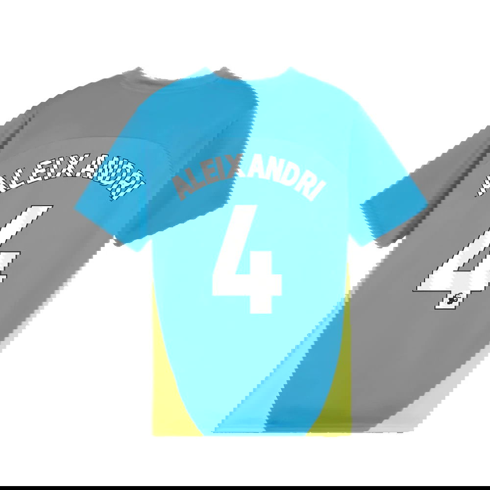 2024-2025 Man City Training Shirt (Magic Blue) - Kids (Aleixandri 4)