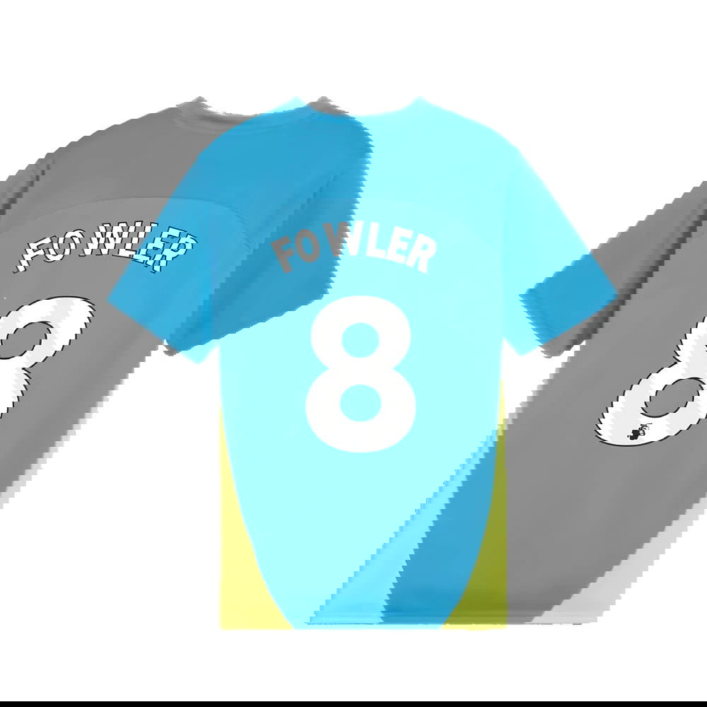 2024-2025 Man City Training Shirt (Magic Blue) - Kids (Fowler 8)