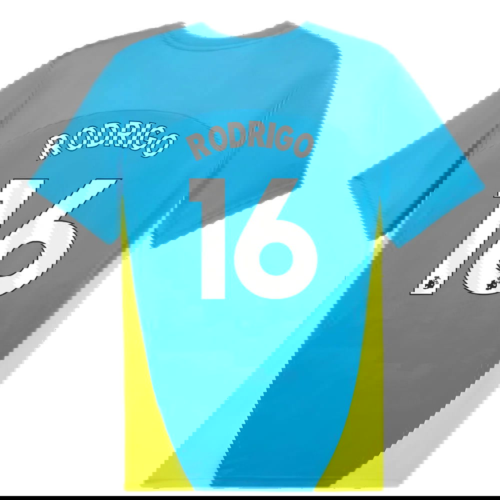 2024-2025 Man City Training Shirt (Magic Blue) (Rodrigo 16)