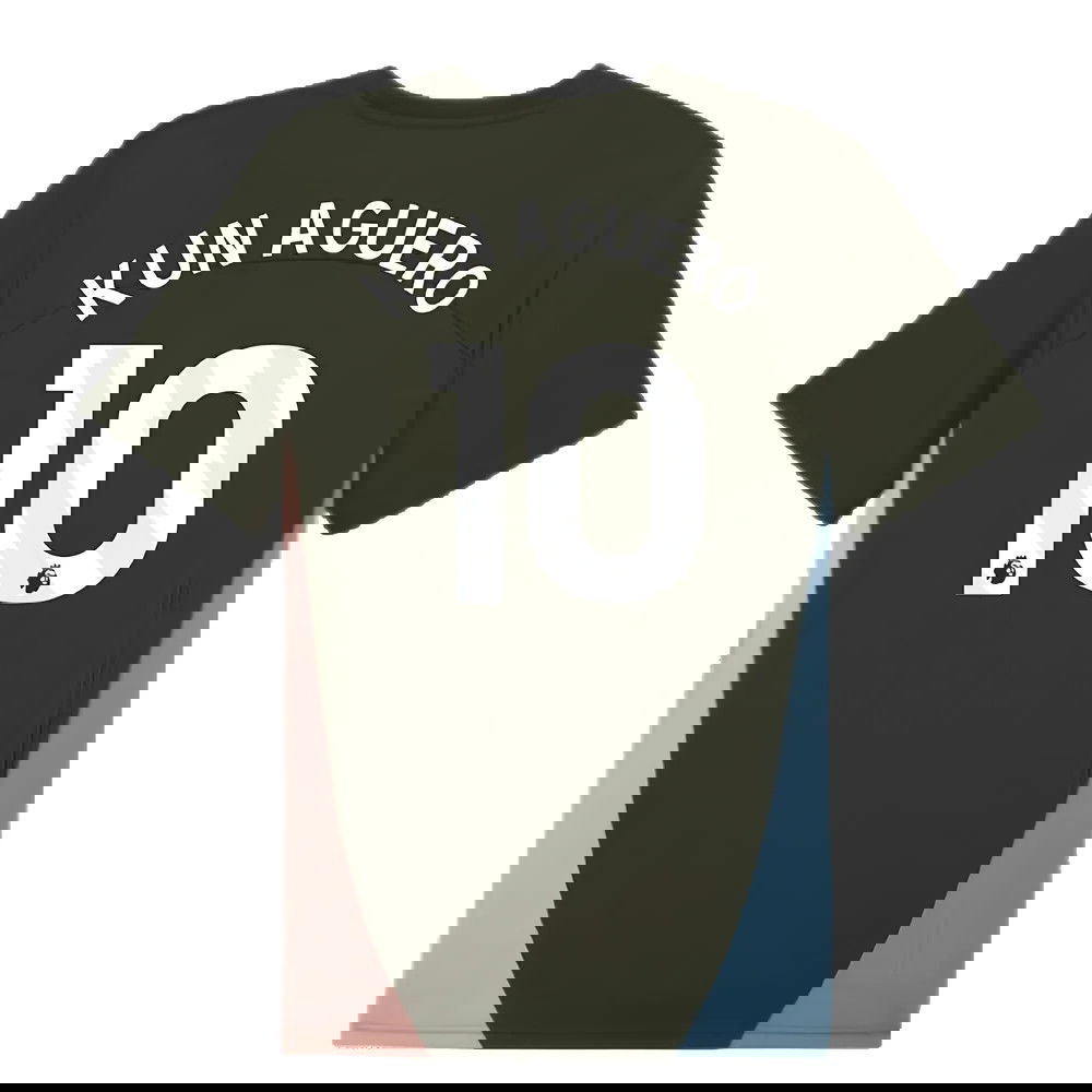 2024-2025 Man City Training Shirt (Myrtle) (Kun Aguero 10)