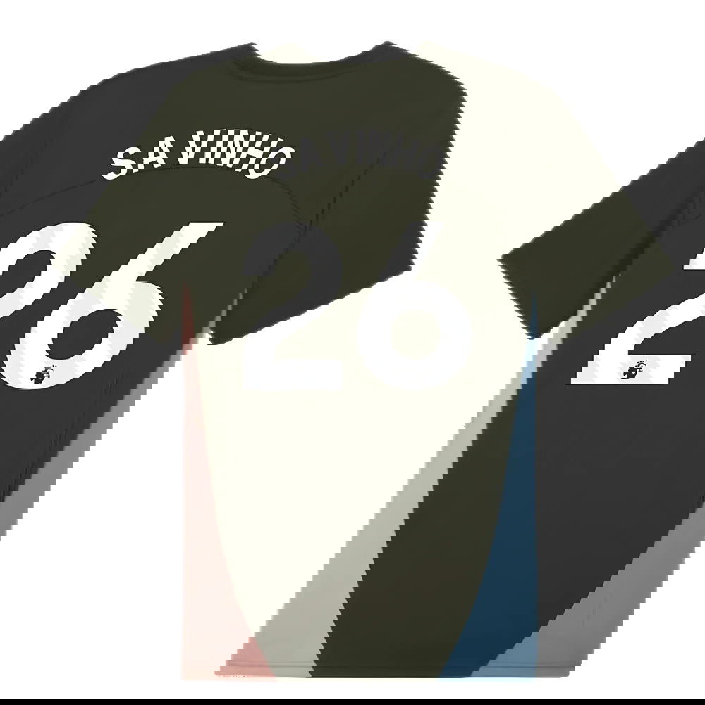 2024-2025 Man City Training Shirt (Myrtle) (Savinho 26)