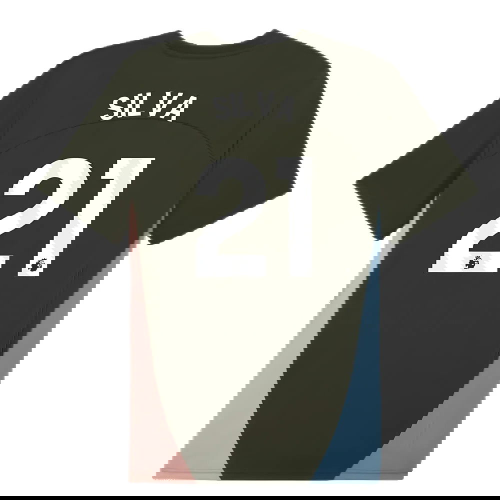 2024-2025 Man City Training Shirt (Myrtle) (Silva 21)