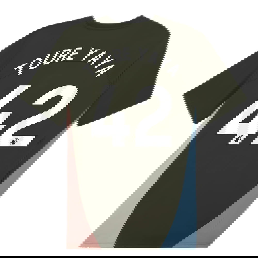 2024-2025 Man City Training Shirt (Myrtle) (Toure Yaya 42)